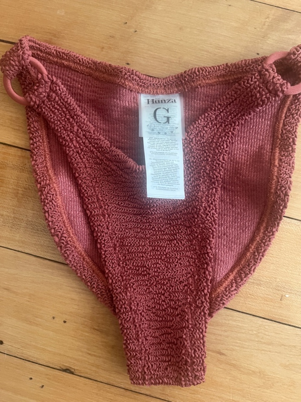 Hunza G Gloria Bikini Bottoms NEW